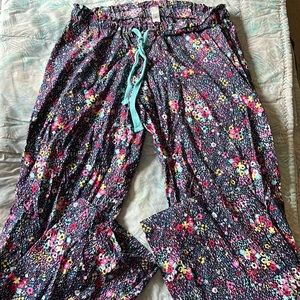 Floral Pj Pants